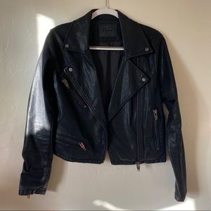 BLACKNYC Black Faux Leather Jacket